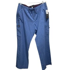 Koi Basics blue scrub pants NWT Size 2X